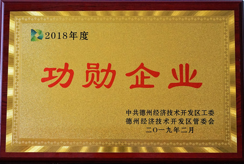 东海集团荣获2018年度功勋企业称号